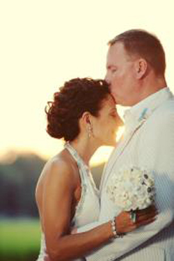 Beach Wedding Couple
